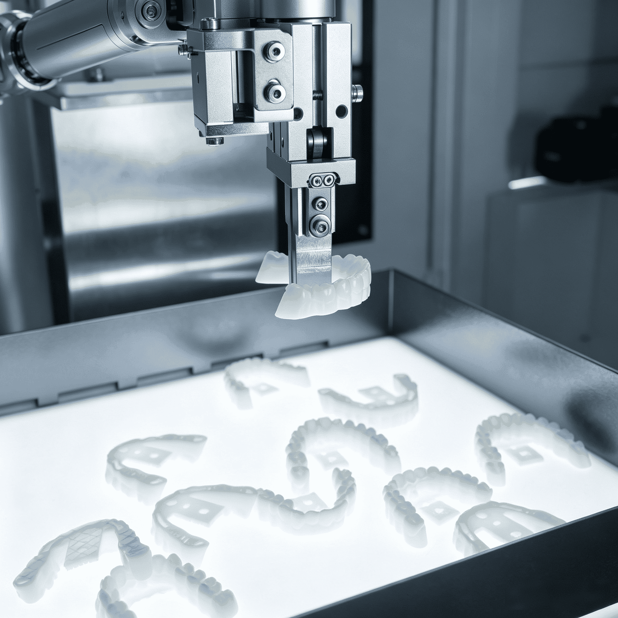 Robotic arm picking