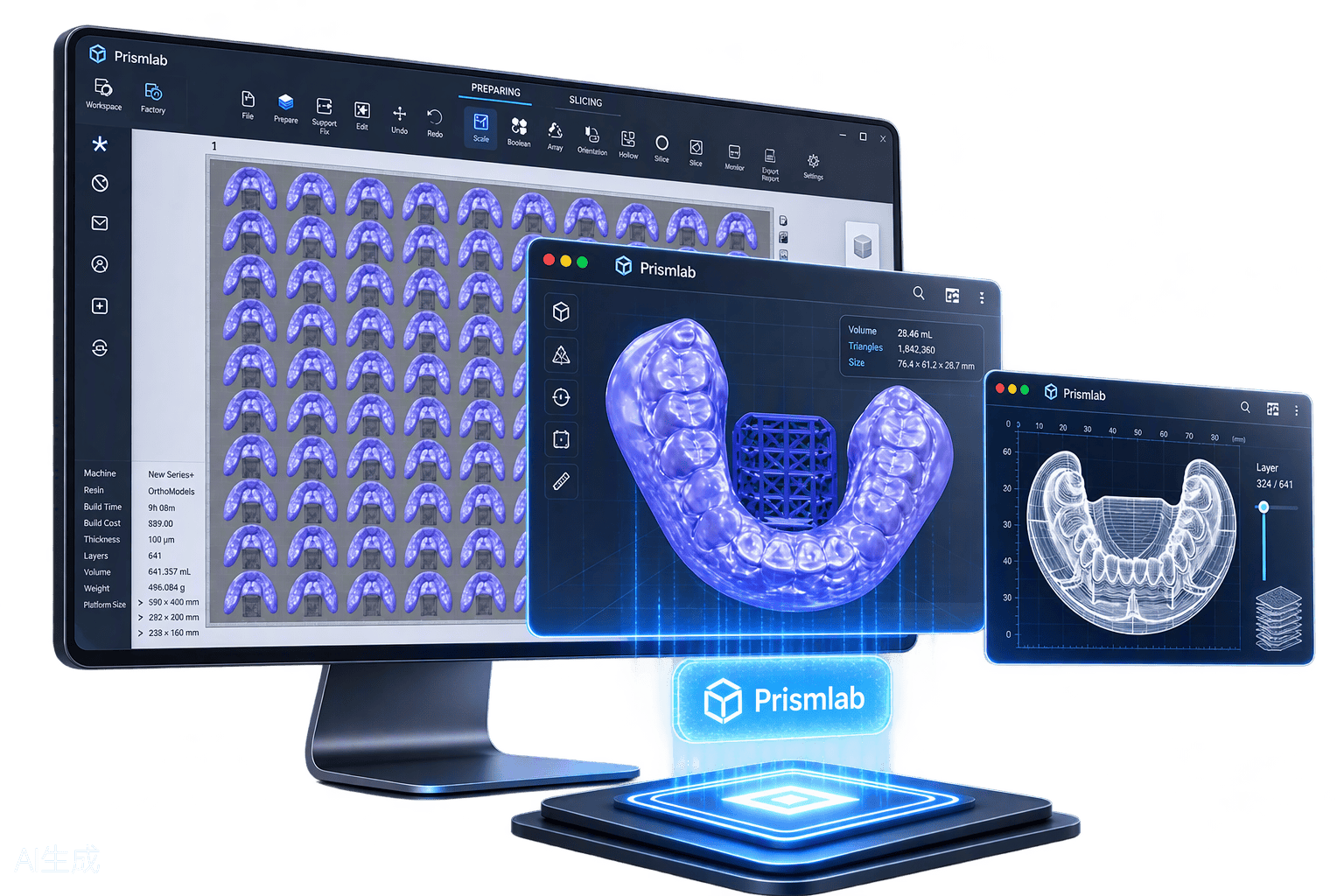 Prismlab intelligent pre-processing software