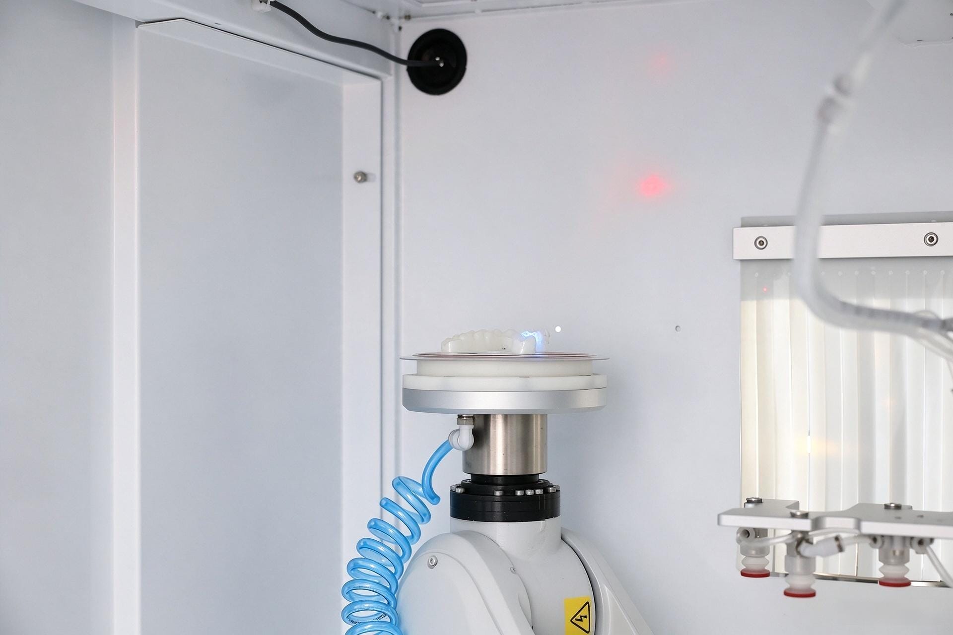 Code reading and laser marking