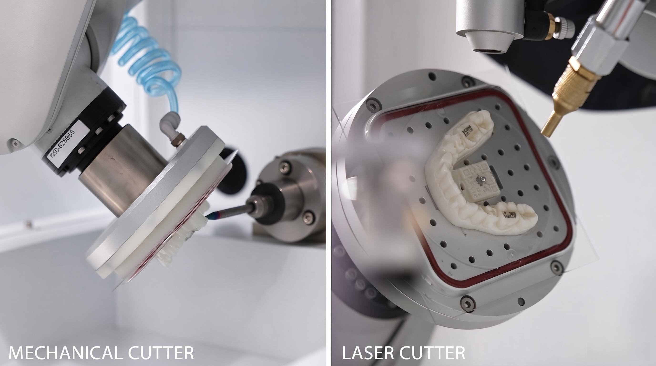 Automatic trimming of the aligner
